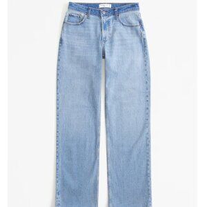 Abercrombie & Fitch Low Rise Baggy Jean w/Tonal Waistband NWT
